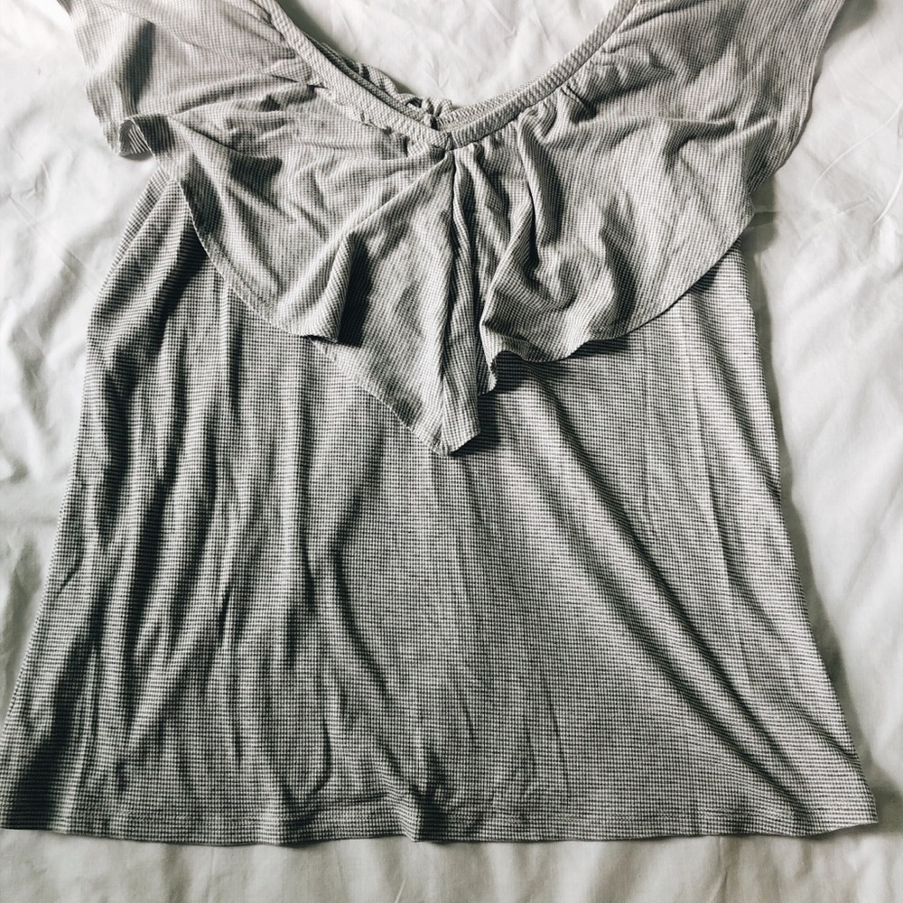 Pleione off the shoulder top
